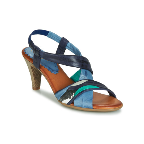 Chaussures Femme Sandales et Nu-pieds Betty London POULOI Bleu / Vert