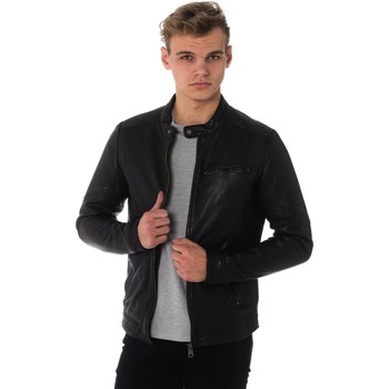 Vêtements Homme Vestes en cuir / synthétiques Cityzen ARMSTRONG BLACK ZZ Noir