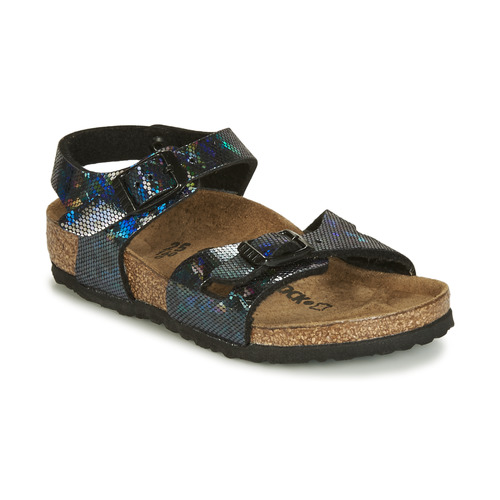 Chaussures Fille Sandales et Nu-pieds Birkenstock RIO Noir