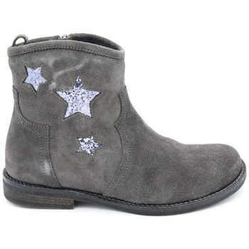 Chaussures Fille Boots Reqin's kampus peau Gris