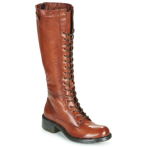 Chaussures Femme Bottes ville Dream in Green NUCRE Cognac