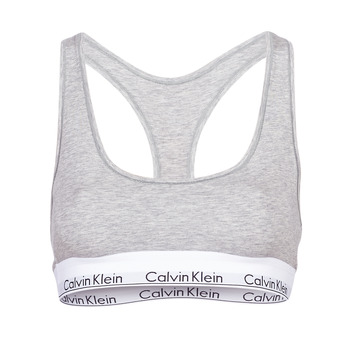 Sous-vêtements Femme Brassières Calvin Klein Jeans MODERN COTTON UNLINED BRALETTE Gris