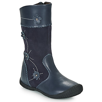 Chaussures Fille Bottes ville Citrouille et Compagnie AMATIS Marine