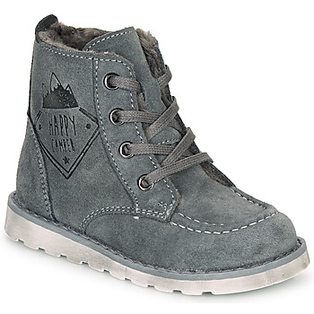 Chaussures Garçon Boots Citrouille et Compagnie LISITON Gris