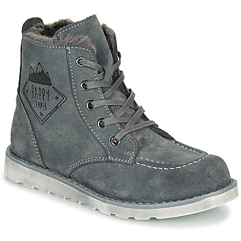 Chaussures Garçon Boots Citrouille et Compagnie LISITON Gris