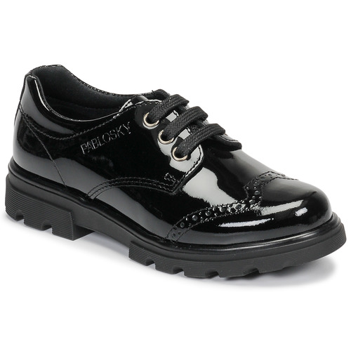 Chaussures Fille Derbies Pablosky 335419 Noir