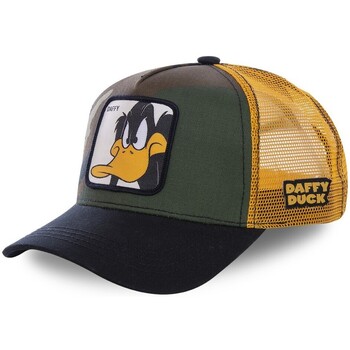 Accessoires textile Casquettes Capslab Casquette  Looney Tunes Daffy Camouflage Vert