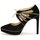 Chaussures Femme Escarpins Moschino MA1004 NERO-OR