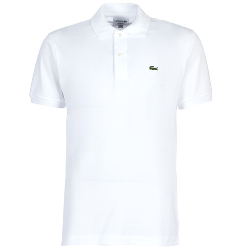 Vêtements Homme Polos manches courtes Lacoste POLO L12 12 CLASSIQUE Blanc