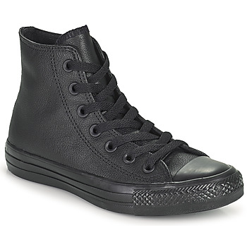 Chaussures Baskets montantes Converse CHUCK TAYLOR ALL STAR LEATHER HI Noir