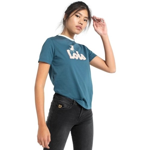 Vêtements Femme T-shirts manches courtes Lois camiseta toro 420212045 Bleu