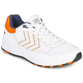 Chaussures Homme Baskets basses hummel 3-S SPORT Blanc / Orange