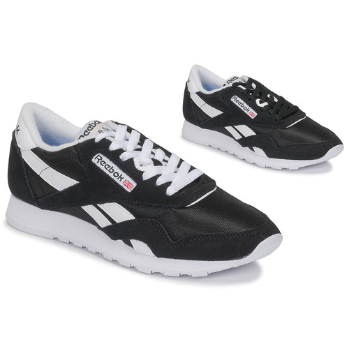 Chaussures Baskets basses Reebok Classic CL NYLON Noir