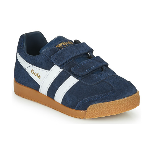 Chaussures Enfant Baskets basses Gola HARRIER VELCRO Marine