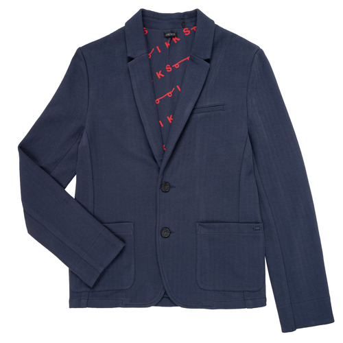 Vêtements Garçon Vestes / Blazers Ikks NARIA Marine