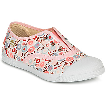 Chaussures Fille Baskets basses Citrouille et Compagnie RIVIALELLE Rose / Multicolore