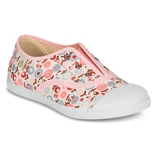 Chaussures Fille Baskets basses Citrouille et Compagnie RIVIALELLE Rose / Multicolore