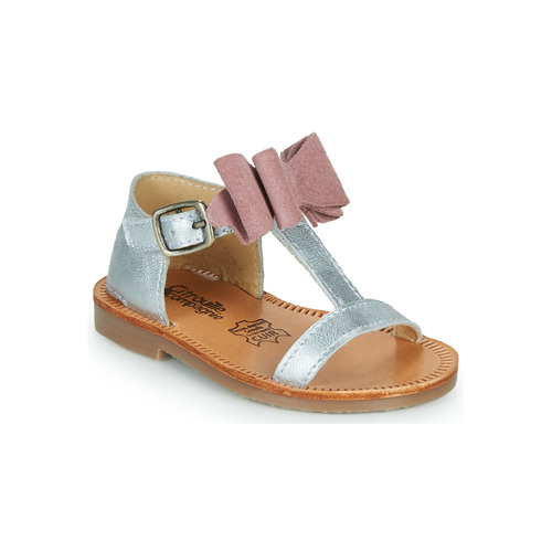 Chaussures Fille Sandales et Nu-pieds Citrouille et Compagnie MELINDA Rose gold