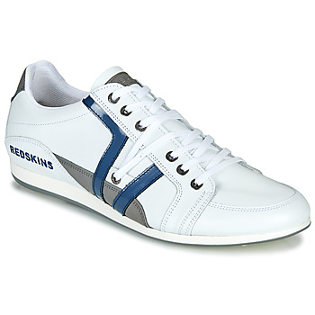 Chaussures Homme Baskets basses Redskins WARREN Blanc / Bleu / Gris