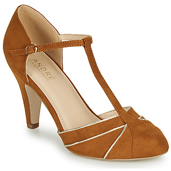 Chaussures Femme Escarpins André JULIETTE Camel