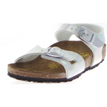 Chaussures Garçon Sandales et Nu-pieds Birkenstock  Argenté