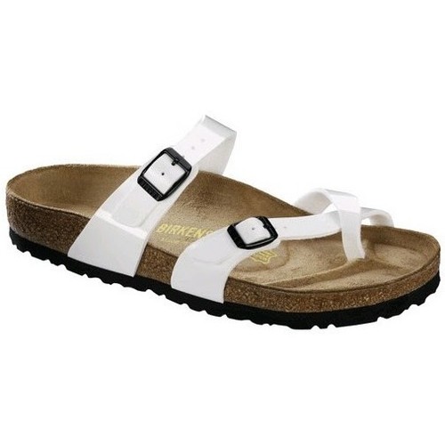 Chaussures Garçon Tongs Birkenstock  Blanc