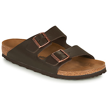 Chaussures Mules Birkenstock ARIZONA LEATHER Marron