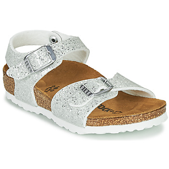 Chaussures Fille Sandales et Nu-pieds Birkenstock RIO PLAIN Blanc