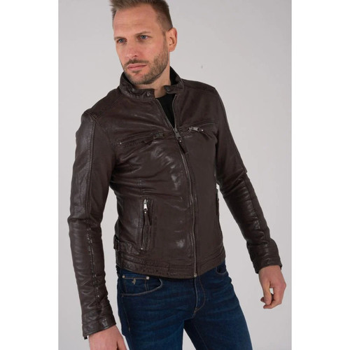 Vêtements Homme Vestes en cuir / synthétiques Cityzen KANSAS BROWN Marron