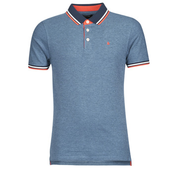 Vêtements Homme Polos manches courtes Jack & Jones JJEPAULOS Bleu