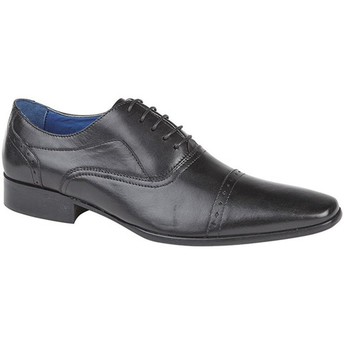 Chaussures Homme Derbies Roamers DF1314 Noir