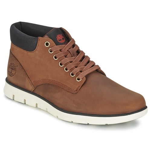 Chaussures Homme Baskets montantes Timberland BRADSTREET CHUKKA LEATHER Marron