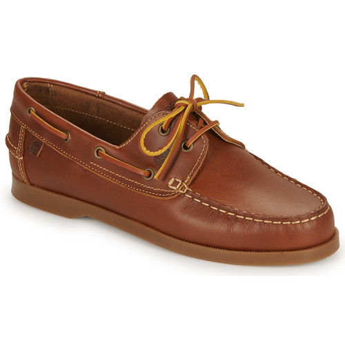 Chaussures Homme Chaussures bateau Casual Attitude REVORO Marron