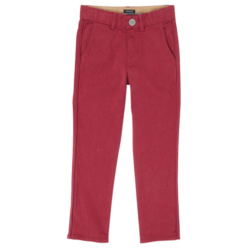 Vêtements Garçon Pantalons 5 poches Ikks XR22093 Rouge