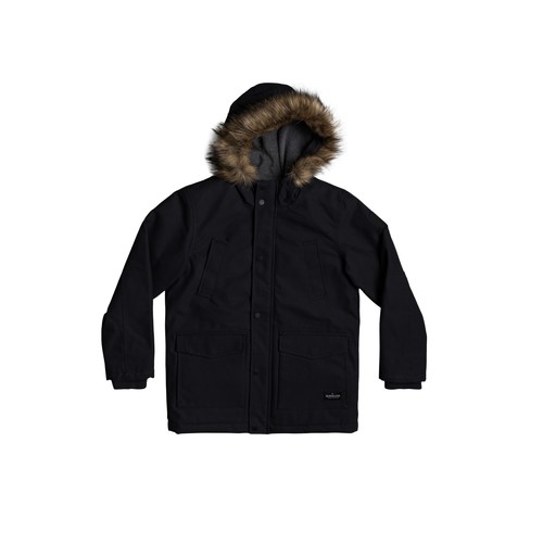 Vêtements Garçon Parkas Quiksilver STORM DROP Noir