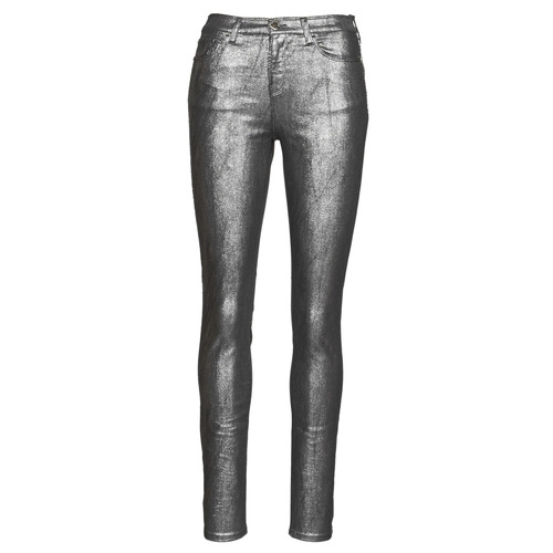 Vêtements Femme Pantalons 5 poches Emporio Armani 6H2J20 Gris / Argent