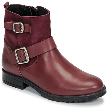 Chaussures Fille Boots Citrouille et Compagnie NIVOLE Bordeaux