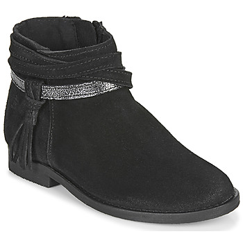 Chaussures Fille Boots Citrouille et Compagnie NIVOLET Noir