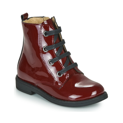 Chaussures Fille Boots Citrouille et Compagnie HEMANU Bordeaux