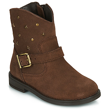 Chaussures Fille Boots Citrouille et Compagnie NESTI Marron