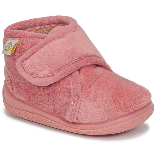 Chaussures Fille Chaussons Citrouille et Compagnie HALI Vieux rose