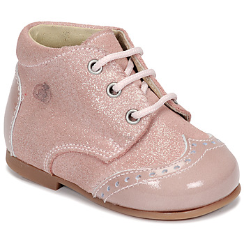 Chaussures Fille Boots Citrouille et Compagnie NONUP Rose