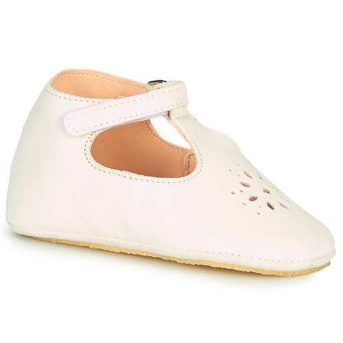 Chaussures Enfant Chaussons Easy Peasy LILLYP Blanc