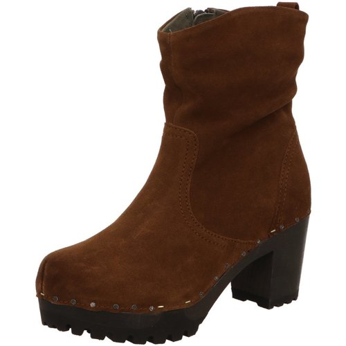 Chaussures Femme Bottes Softclox  Marron