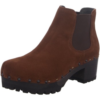 Chaussures Femme Bottes Softclox  Marron