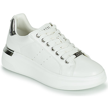 Chaussures Femme Baskets basses Steve Madden GLACIAL Blanc / Argenté