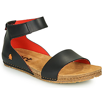 Chaussures Femme Sandales et Nu-pieds Art CRETA Noir / Rouge