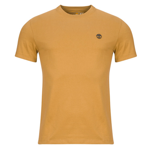 Vêtements Homme T-shirts manches courtes Timberland SS DUNSTAN RIVER POCKET TEE SLIM Jaune