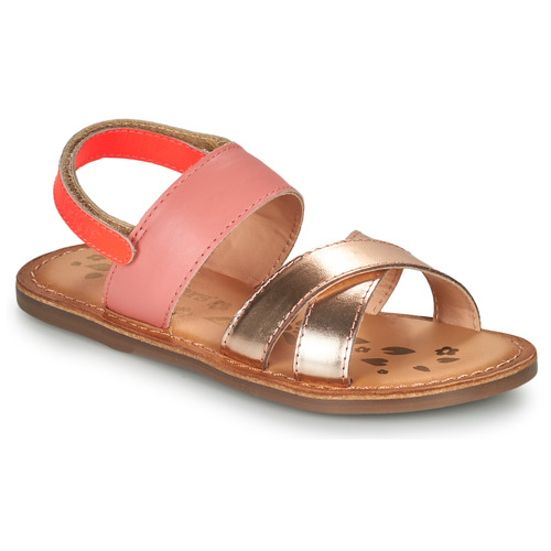 Chaussures Fille Sandales et Nu-pieds Kickers DYACROSS Rose