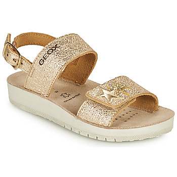 Chaussures Fille Sandales et Nu-pieds Geox SANDAL COSTAREI GI Doré